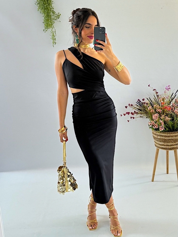 Vestido Hellen negro